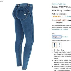 Freddy Wr.Up slounge denim leggings